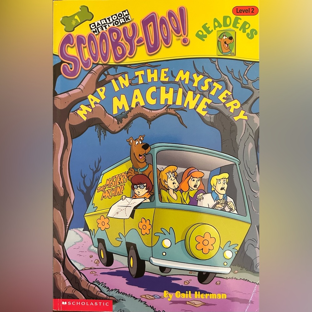 BUNDLE & SAVE🎉 Scooby-Doo Map in the Mystery Machine Reader